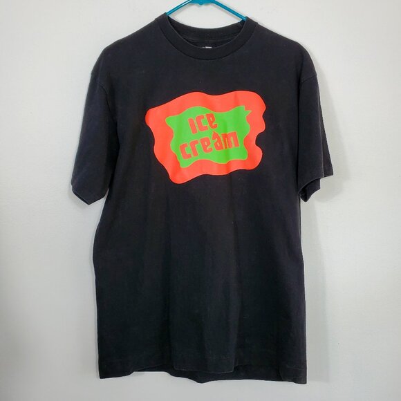 VTG ICECREAM Black T-Shirt by BBC Billionaires Boys Club EUC Size Large Mens - Picture 2 of 5
